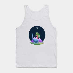 Brontosaurus Dinosaur Tank Top